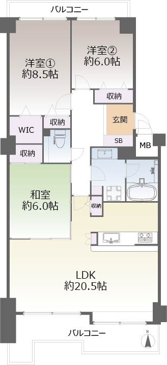 間取り：328000542153