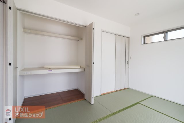 【収納】現地完成写真。しっかり収納がついております！