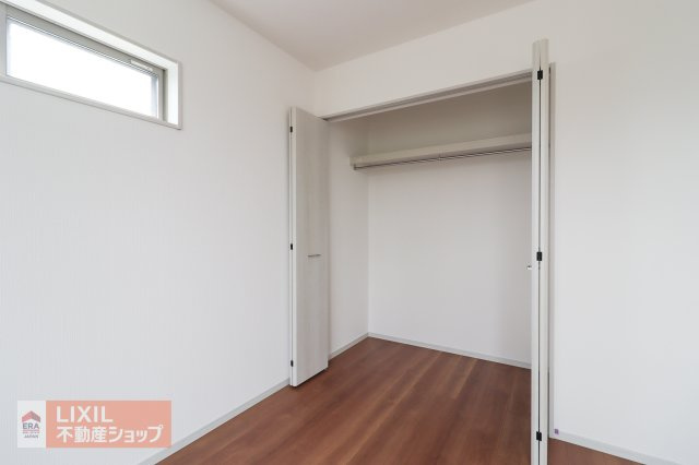 【収納】現地完成写真。しっかり収納がついております！
