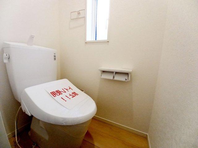 節水型のトイレです。