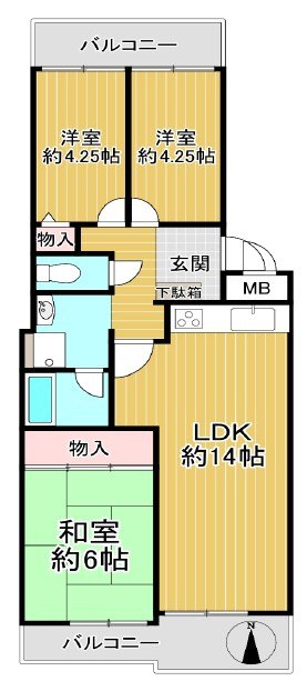 間取り：328000624717