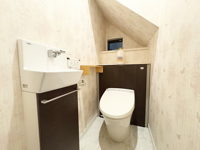清潔感のあるトイレです