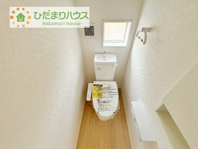 トイレは1F、2F共に完備！取り合いになることがありませんね(^^)/