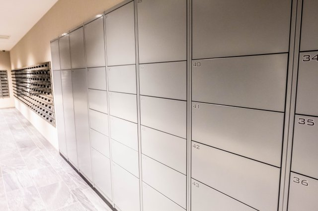 【宅配ボックス】大小さまざまなサイズに対応！24時間、宅配時間を気にせず、お出かけいただけます！