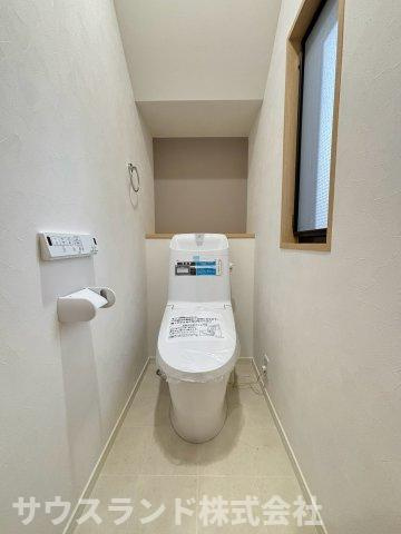 清潔感のあるトイレです
