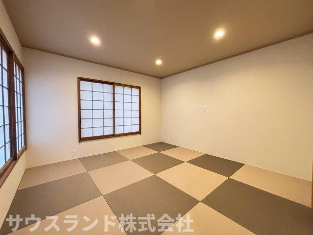 和室がひろがる居住スペース
