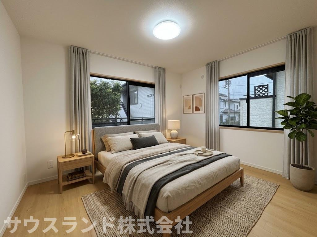 寝室です
