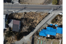 富士吉田市上暮地　売地の外観