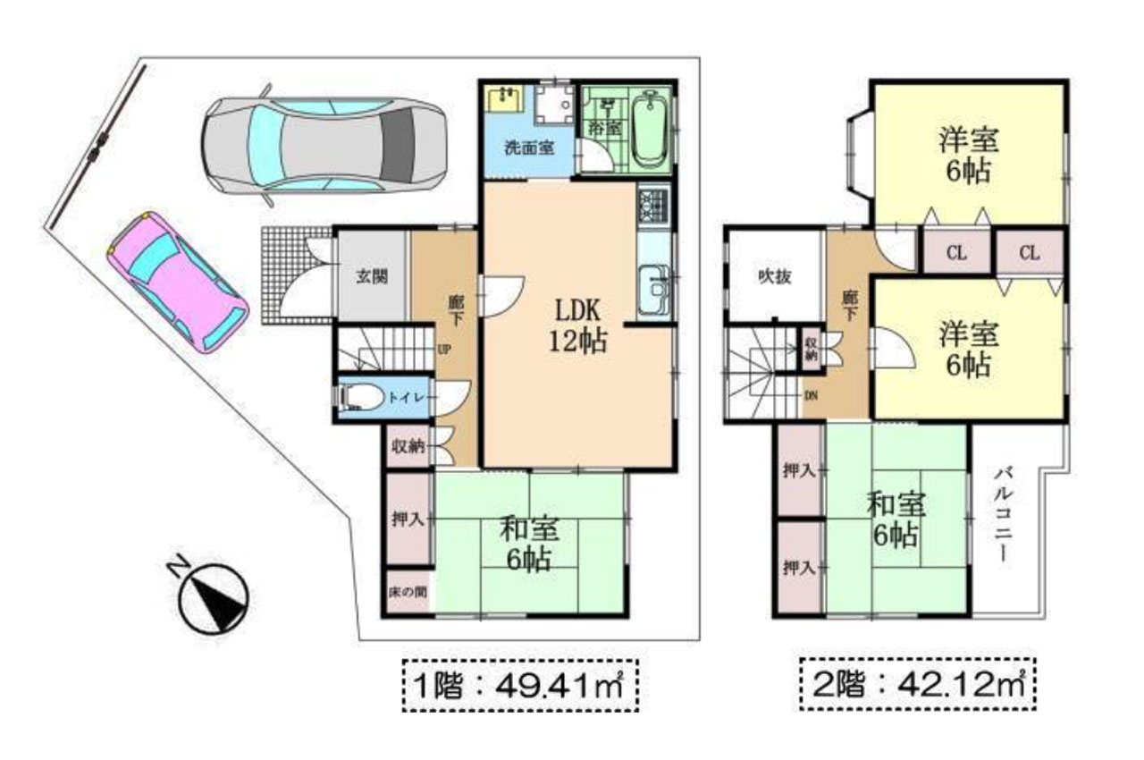 間取り：327001674805