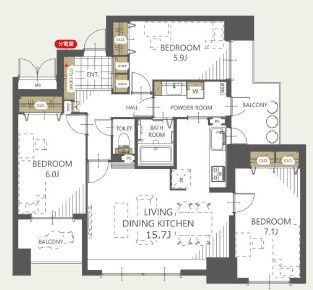 間取り：301000101964