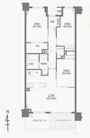 間取り：312001304252