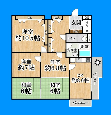 間取り：327001689815