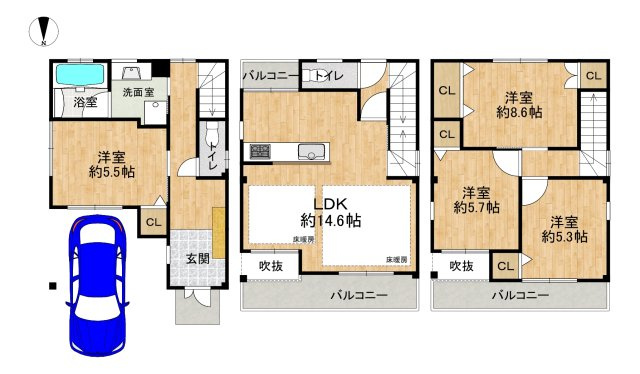間取り：327002343118