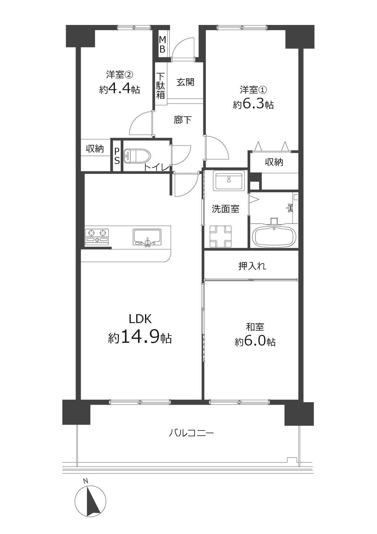 間取り：323000482376