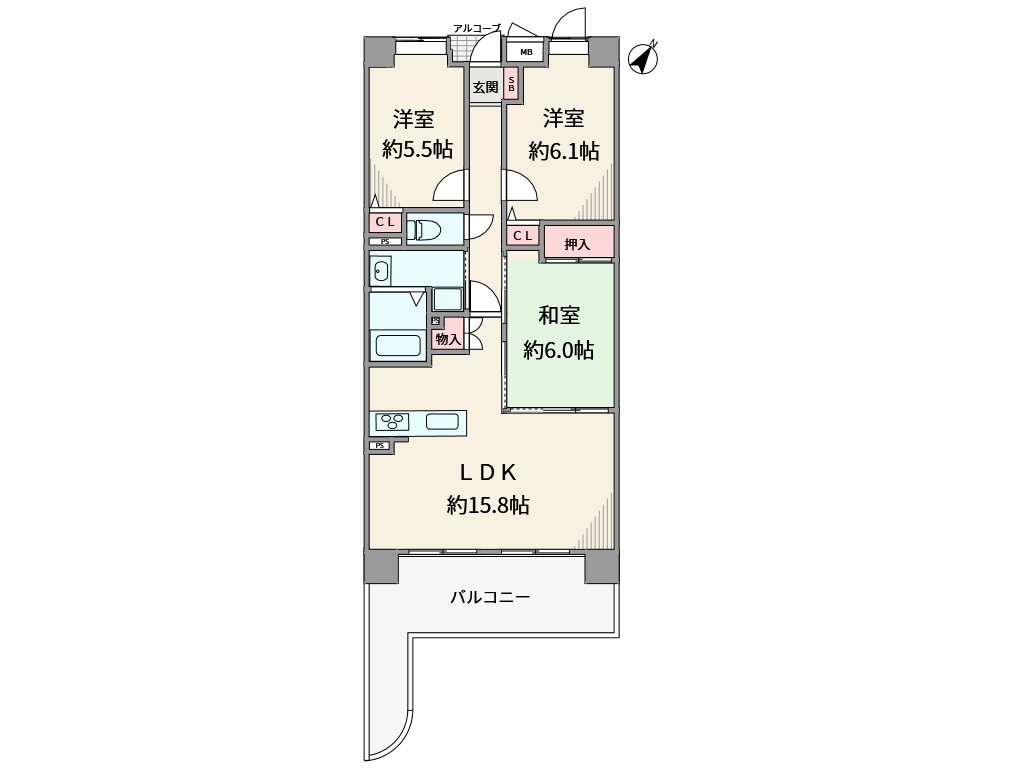 間取り：328000651149