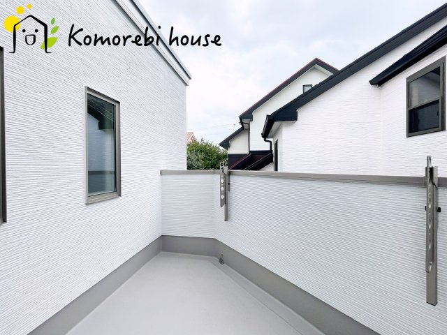 広々としたバルコニーです