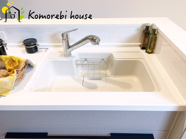 コンパクトなキッチンで掃除もラクラク