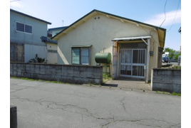 黒石市花園町土地(古家付き)の外観