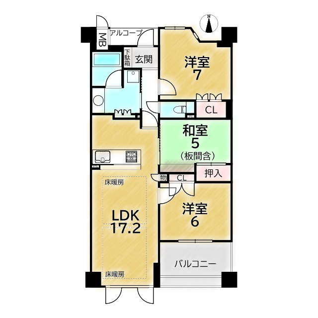 間取り：326000224293