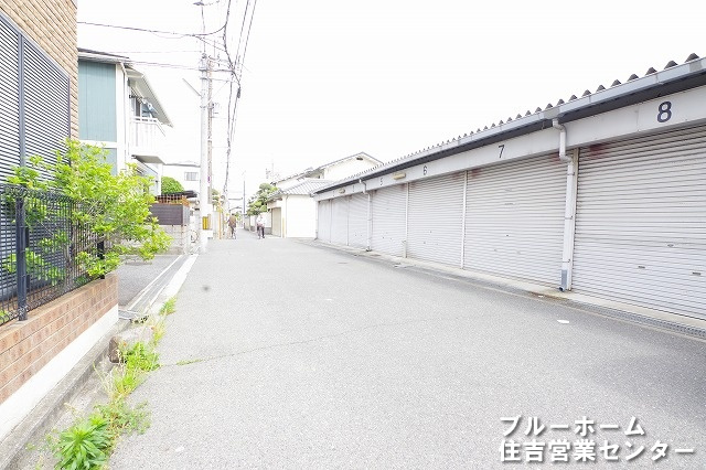 別角度からの前面道路です！