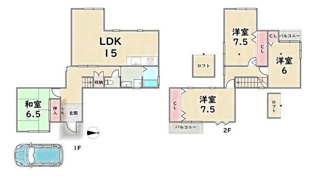 間取り：326000253226
