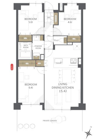 間取り：304000322096