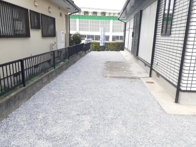 建物南側庭