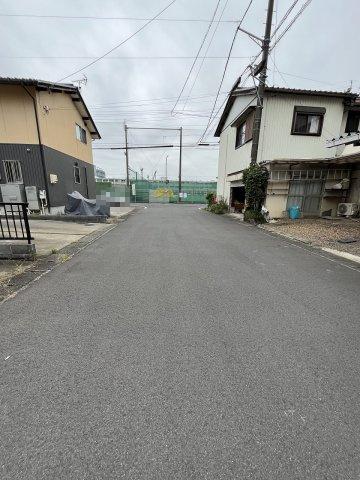 前面道路　北から