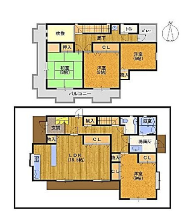 間取り：328000621449