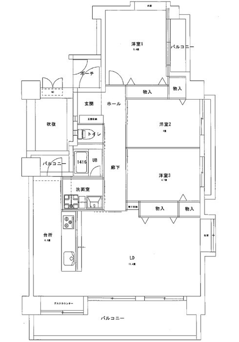 間取り：334000256597