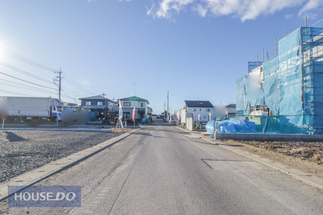 【前面道路】道の広さ・日当たりなど、ご確認ください。