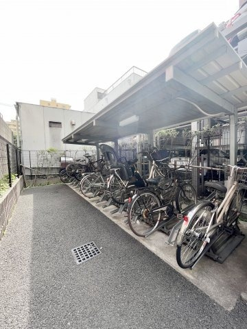 マンション専用の駐輪場