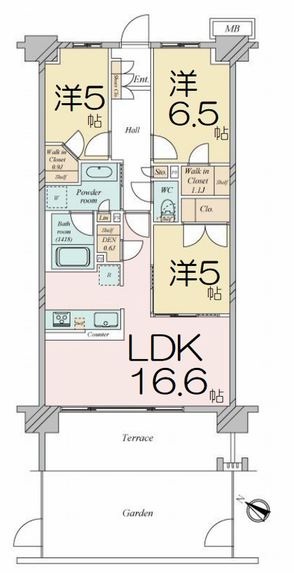 間取り：312001288087