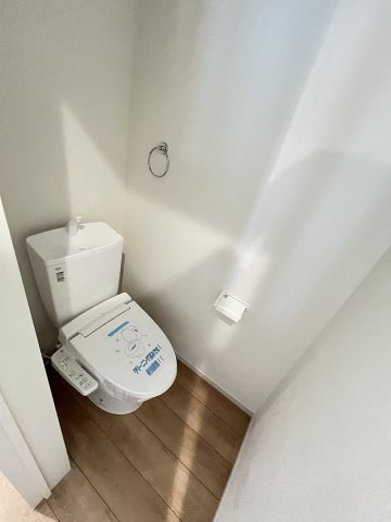 現地写真。2階にもトイレです。
