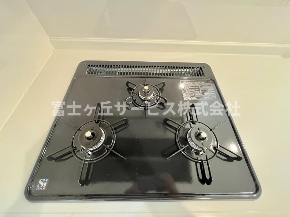 3口コンロです