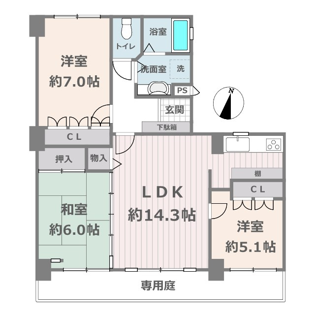 間取り：326000272859
