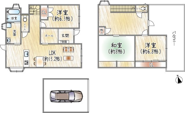 間取り：329000138826