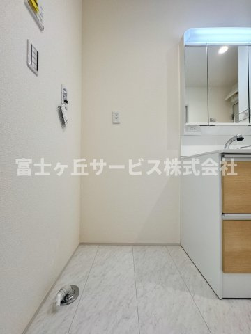 洗濯機置き場です