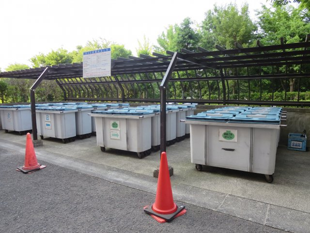管理体制良好な敷地内ごみ置場