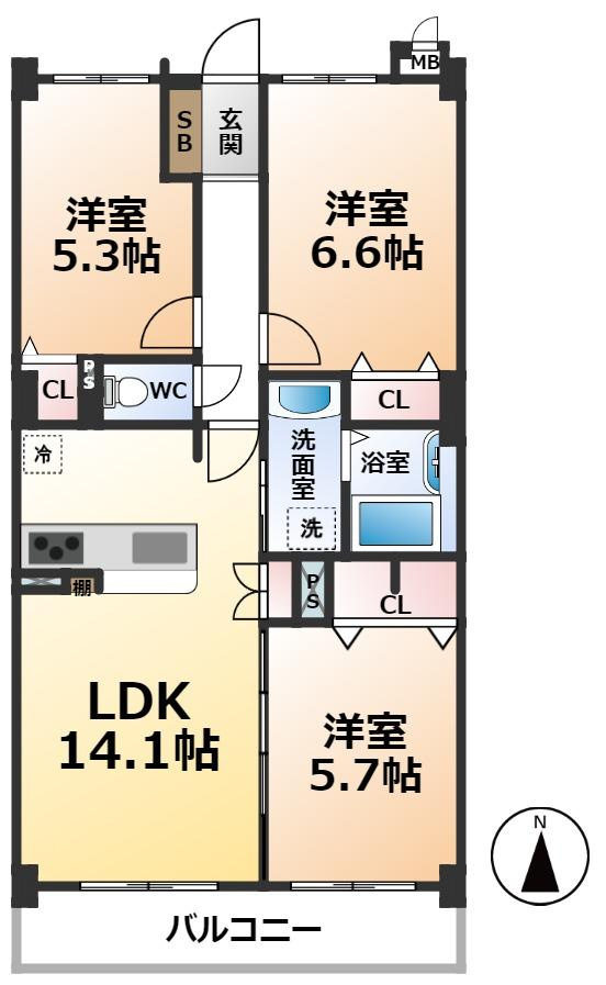間取り：321000084589