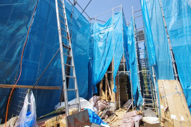 令和8年4月11日撮影　建築中