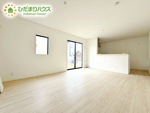 家族団らんの時間も増えそうな、日当たり良好＆くつろぎのLDK