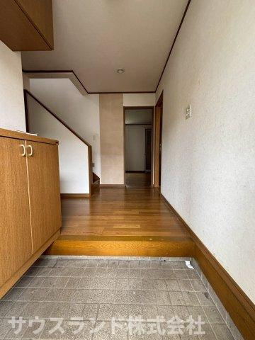 玄関収納付きで履物もすっきり。いつでも気持ちよく迎えられる住まいです。