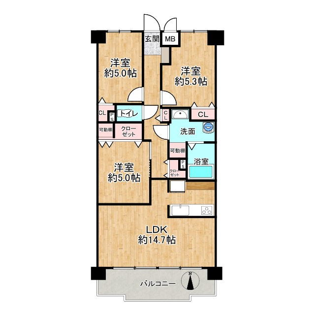 間取り：327002326485
