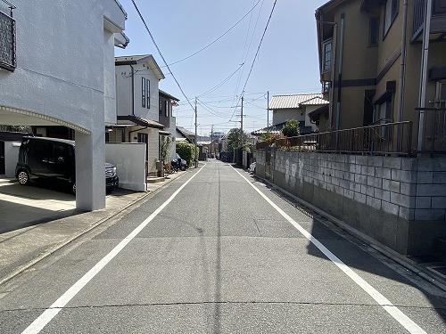 前面道路含む現地写真