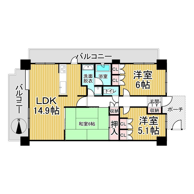 間取り：326000246092