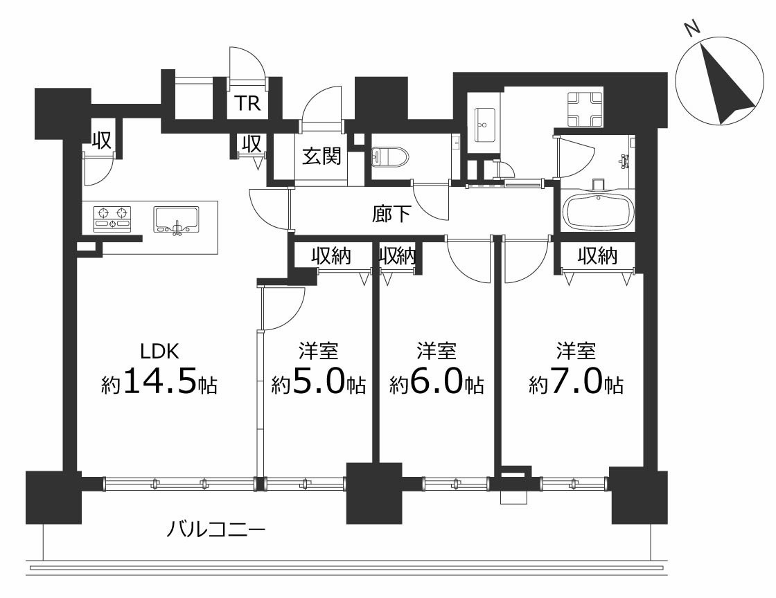 間取り：301000111889