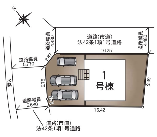 区画図