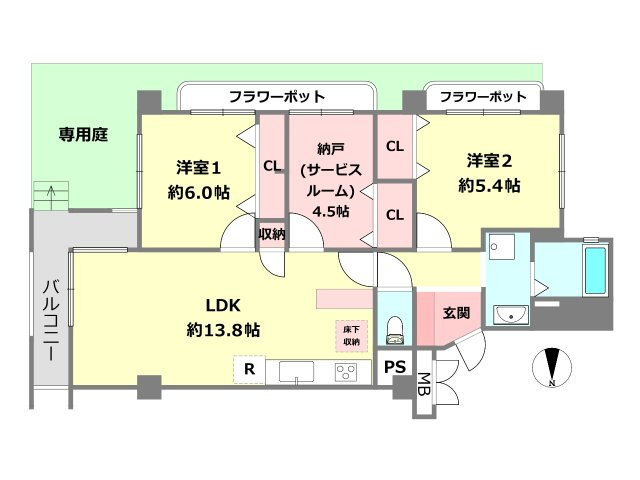 間取り：328000679104
