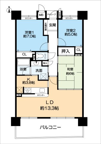 間取り：328000673285